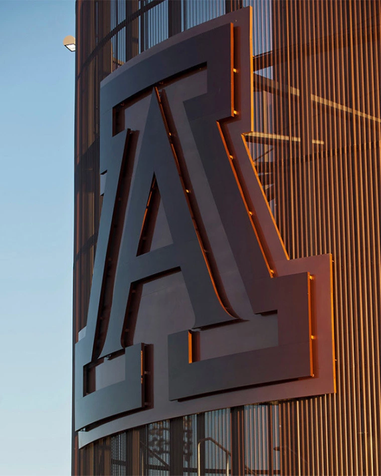 Univ of AZ block A logo