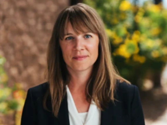 A portrait of Jennifer Koevary