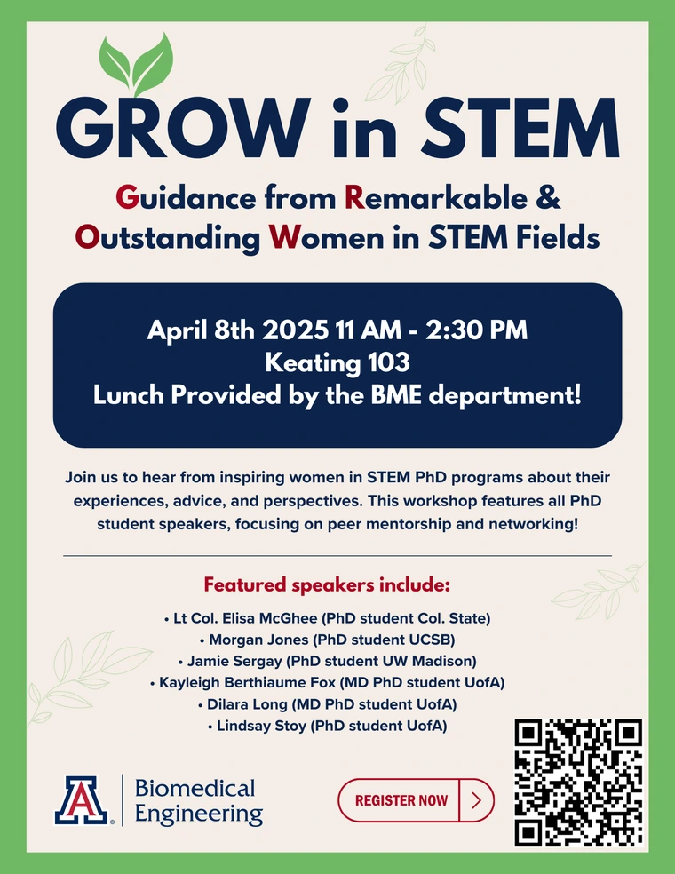 GROW in STEM flyer